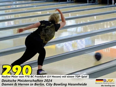 Foto des Albums: Fotoalbum 4 von den Deutschen Meisterschaften 2024 der Damen & Herren in Berlin, City Bowling Hasenheide