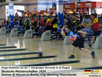 Foto des Albums: Fotoalbum 4 von den Deutschen Meisterschaften 2024 der Damen & Herren in Berlin, City Bowling Hasenheide