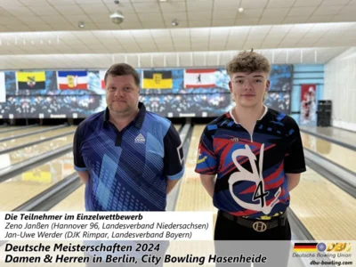Foto des Albums: Fotoalbum 6 von den Deutschen Meisterschaften 2024 der Damen & Herren in Berlin, City Bowling Hasenheide