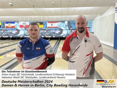 Foto des Albums: Fotoalbum 6 von den Deutschen Meisterschaften 2024 der Damen & Herren in Berlin, City Bowling Hasenheide