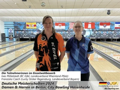 Foto des Albums: Fotoalbum 6 von den Deutschen Meisterschaften 2024 der Damen & Herren in Berlin, City Bowling Hasenheide