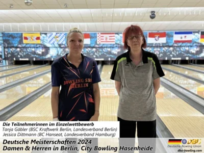 Foto des Albums: Fotoalbum 6 von den Deutschen Meisterschaften 2024 der Damen & Herren in Berlin, City Bowling Hasenheide