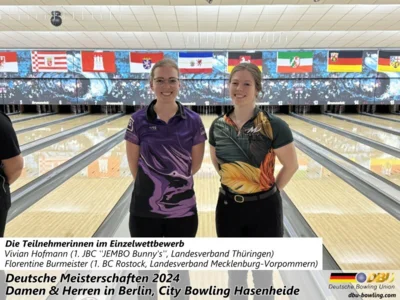 Foto des Albums: Fotoalbum 6 von den Deutschen Meisterschaften 2024 der Damen & Herren in Berlin, City Bowling Hasenheide