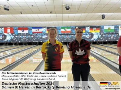 Foto des Albums: Fotoalbum 6 von den Deutschen Meisterschaften 2024 der Damen & Herren in Berlin, City Bowling Hasenheide