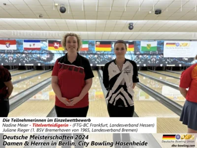 Foto des Albums: Fotoalbum 6 von den Deutschen Meisterschaften 2024 der Damen & Herren in Berlin, City Bowling Hasenheide