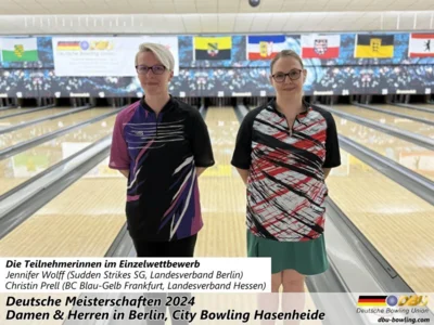 Foto des Albums: Fotoalbum 6 von den Deutschen Meisterschaften 2024 der Damen & Herren in Berlin, City Bowling Hasenheide