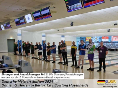 Foto des Albums: Fotoalbum 7 von den Deutschen Meisterschaften 2024 der Damen & Herren in Berlin, City Bowling Hasenheide