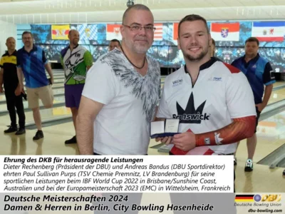 Foto des Albums: Fotoalbum 7 von den Deutschen Meisterschaften 2024 der Damen & Herren in Berlin, City Bowling Hasenheide