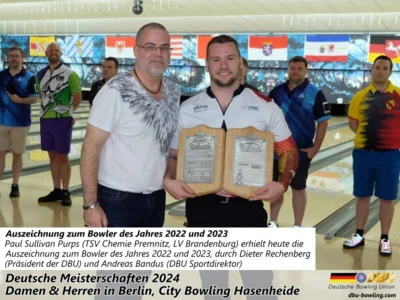 Foto des Albums: Fotoalbum 7 von den Deutschen Meisterschaften 2024 der Damen & Herren in Berlin, City Bowling Hasenheide
