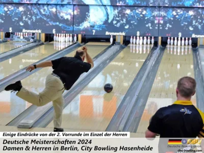 Foto des Albums: Fotoalbum 7 von den Deutschen Meisterschaften 2024 der Damen & Herren in Berlin, City Bowling Hasenheide