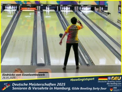 Foto des Albums: Fotoalbum 1 von den Deutschen Meisterschaften 2025 der Seniorinnen, Senioren & Versehrte in Hamburg, Gilde Bowling forty four