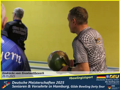 Foto des Albums: Fotoalbum 1 von den Deutschen Meisterschaften 2025 der Seniorinnen, Senioren & Versehrte in Hamburg, Gilde Bowling forty four