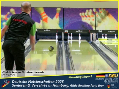 Foto des Albums: Fotoalbum 1 von den Deutschen Meisterschaften 2025 der Seniorinnen, Senioren & Versehrte in Hamburg, Gilde Bowling forty four