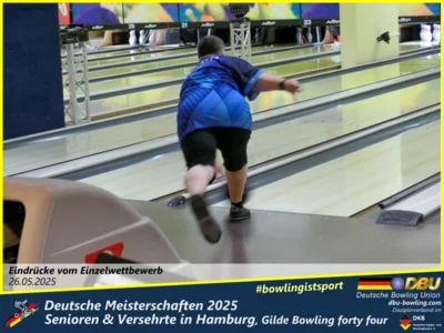 Foto des Albums: Fotoalbum 1 von den Deutschen Meisterschaften 2025 der Seniorinnen, Senioren & Versehrte in Hamburg, Gilde Bowling forty four