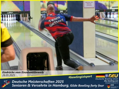 Foto des Albums: Fotoalbum 1 von den Deutschen Meisterschaften 2025 der Seniorinnen, Senioren & Versehrte in Hamburg, Gilde Bowling forty four