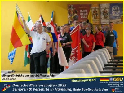 Foto des Albums: Fotoalbum 1 von den Deutschen Meisterschaften 2025 der Seniorinnen, Senioren & Versehrte in Hamburg, Gilde Bowling forty four