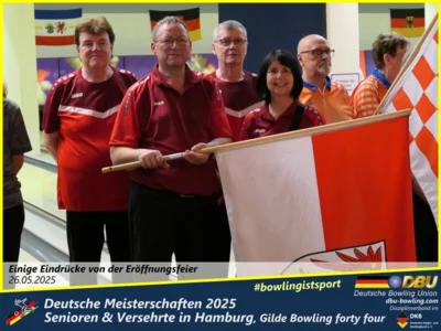 Foto des Albums: Fotoalbum 1 von den Deutschen Meisterschaften 2025 der Seniorinnen, Senioren & Versehrte in Hamburg, Gilde Bowling forty four