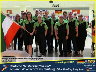 Foto des Albums: Fotoalbum 1 von den Deutschen Meisterschaften 2025 der Seniorinnen, Senioren & Versehrte in Hamburg, Gilde Bowling forty four