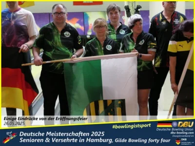 Foto des Albums: Fotoalbum 1 von den Deutschen Meisterschaften 2025 der Seniorinnen, Senioren & Versehrte in Hamburg, Gilde Bowling forty four