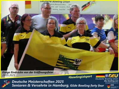 Foto des Albums: Fotoalbum 1 von den Deutschen Meisterschaften 2025 der Seniorinnen, Senioren & Versehrte in Hamburg, Gilde Bowling forty four