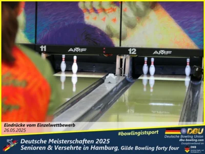 Foto des Albums: Fotoalbum 1 von den Deutschen Meisterschaften 2025 der Seniorinnen, Senioren & Versehrte in Hamburg, Gilde Bowling forty four