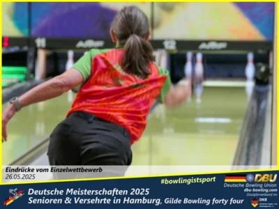 Foto des Albums: Fotoalbum 1 von den Deutschen Meisterschaften 2025 der Seniorinnen, Senioren & Versehrte in Hamburg, Gilde Bowling forty four