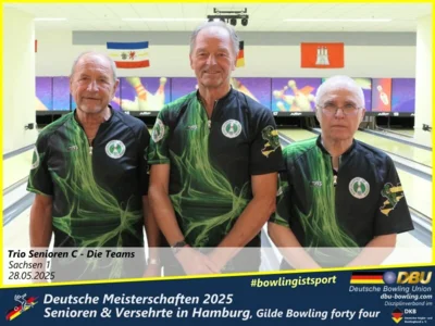 Foto des Albums: Fotoalbum 3 von den Deutschen Meisterschaften 2025 der Seniorinnen, Senioren & Versehrte in Hamburg, Gilde Bowling forty four