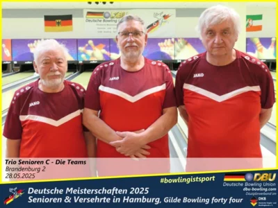 Foto des Albums: Fotoalbum 3 von den Deutschen Meisterschaften 2025 der Seniorinnen, Senioren & Versehrte in Hamburg, Gilde Bowling forty four
