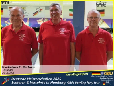 Foto des Albums: Fotoalbum 3 von den Deutschen Meisterschaften 2025 der Seniorinnen, Senioren & Versehrte in Hamburg, Gilde Bowling forty four
