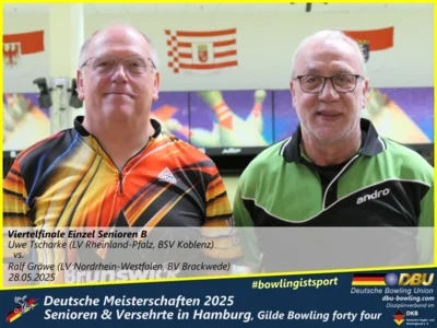 Foto des Albums: Fotoalbum 3 von den Deutschen Meisterschaften 2025 der Seniorinnen, Senioren & Versehrte in Hamburg, Gilde Bowling forty four