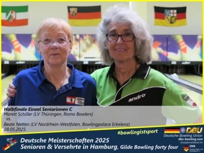 Foto des Albums: Fotoalbum 3 von den Deutschen Meisterschaften 2025 der Seniorinnen, Senioren & Versehrte in Hamburg, Gilde Bowling forty four