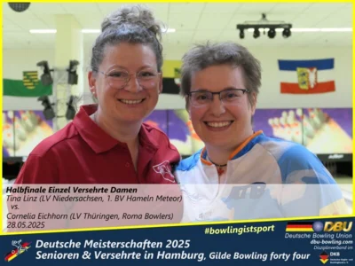 Foto des Albums: Fotoalbum 3 von den Deutschen Meisterschaften 2025 der Seniorinnen, Senioren & Versehrte in Hamburg, Gilde Bowling forty four