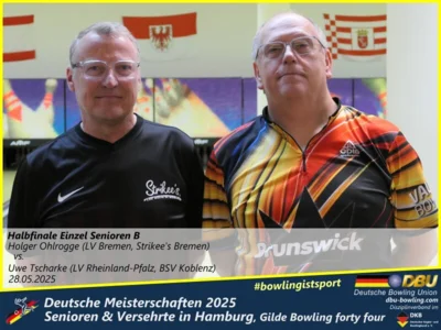 Foto des Albums: Fotoalbum 3 von den Deutschen Meisterschaften 2025 der Seniorinnen, Senioren & Versehrte in Hamburg, Gilde Bowling forty four