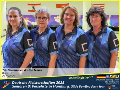 Foto des Albums: Fotoalbum 4 von den Deutschen Meisterschaften 2025 der Seniorinnen, Senioren & Versehrte in Hamburg, Gilde Bowling forty four