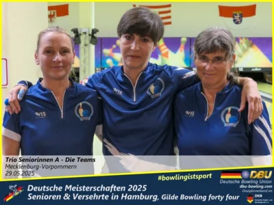 Foto des Albums: Fotoalbum 4 von den Deutschen Meisterschaften 2025 der Seniorinnen, Senioren & Versehrte in Hamburg, Gilde Bowling forty four