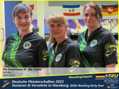Foto des Albums: Fotoalbum 4 von den Deutschen Meisterschaften 2025 der Seniorinnen, Senioren & Versehrte in Hamburg, Gilde Bowling forty four