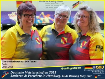 Foto des Albums: Fotoalbum 4 von den Deutschen Meisterschaften 2025 der Seniorinnen, Senioren & Versehrte in Hamburg, Gilde Bowling forty four
