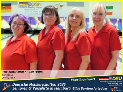 Foto des Albums: Fotoalbum 4 von den Deutschen Meisterschaften 2025 der Seniorinnen, Senioren & Versehrte in Hamburg, Gilde Bowling forty four
