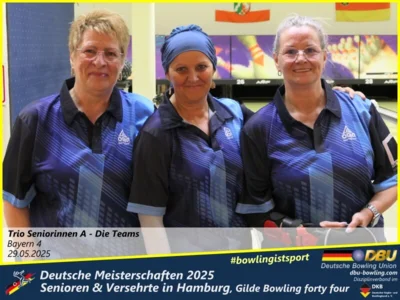 Foto des Albums: Fotoalbum 4 von den Deutschen Meisterschaften 2025 der Seniorinnen, Senioren & Versehrte in Hamburg, Gilde Bowling forty four