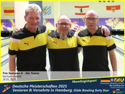Foto des Albums: Fotoalbum 4 von den Deutschen Meisterschaften 2025 der Seniorinnen, Senioren & Versehrte in Hamburg, Gilde Bowling forty four