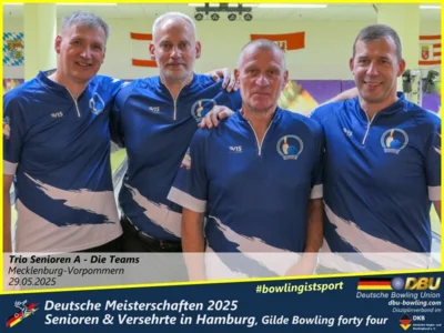 Foto des Albums: Fotoalbum 4 von den Deutschen Meisterschaften 2025 der Seniorinnen, Senioren & Versehrte in Hamburg, Gilde Bowling forty four