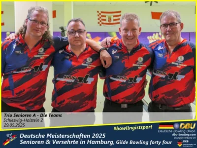 Foto des Albums: Fotoalbum 4 von den Deutschen Meisterschaften 2025 der Seniorinnen, Senioren & Versehrte in Hamburg, Gilde Bowling forty four