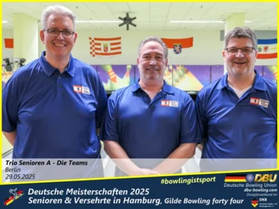Foto des Albums: Fotoalbum 4 von den Deutschen Meisterschaften 2025 der Seniorinnen, Senioren & Versehrte in Hamburg, Gilde Bowling forty four