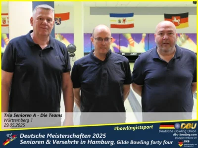 Foto des Albums: Fotoalbum 4 von den Deutschen Meisterschaften 2025 der Seniorinnen, Senioren & Versehrte in Hamburg, Gilde Bowling forty four