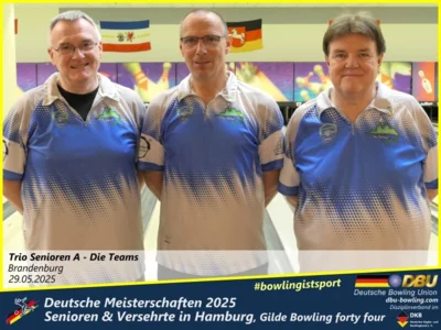 Foto des Albums: Fotoalbum 4 von den Deutschen Meisterschaften 2025 der Seniorinnen, Senioren & Versehrte in Hamburg, Gilde Bowling forty four