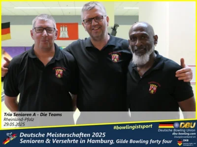 Foto des Albums: Fotoalbum 4 von den Deutschen Meisterschaften 2025 der Seniorinnen, Senioren & Versehrte in Hamburg, Gilde Bowling forty four