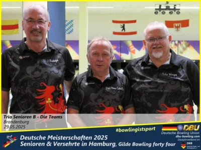Foto des Albums: Fotoalbum 4 von den Deutschen Meisterschaften 2025 der Seniorinnen, Senioren & Versehrte in Hamburg, Gilde Bowling forty four