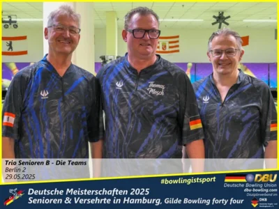 Foto des Albums: Fotoalbum 4 von den Deutschen Meisterschaften 2025 der Seniorinnen, Senioren & Versehrte in Hamburg, Gilde Bowling forty four