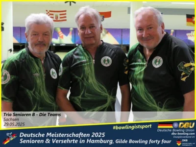 Foto des Albums: Fotoalbum 4 von den Deutschen Meisterschaften 2025 der Seniorinnen, Senioren & Versehrte in Hamburg, Gilde Bowling forty four