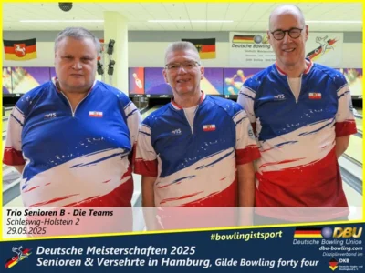 Foto des Albums: Fotoalbum 4 von den Deutschen Meisterschaften 2025 der Seniorinnen, Senioren & Versehrte in Hamburg, Gilde Bowling forty four